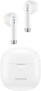 USAMS Bluetooth 5.0 Draadloze Earbuds Wit