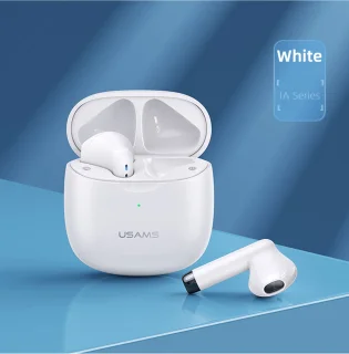 USAMS Bluetooth 5.0 Draadloze Earbuds Wit
