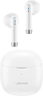 USAMS Bluetooth 5.0 Draadloze Earbuds Wit