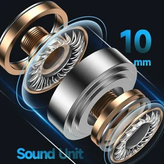 USAMS Bluetooth 5.1 Draadloze Earbuds Zwart