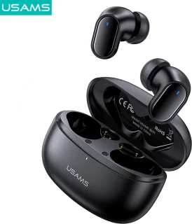 USAMS Bluetooth 5.1 Draadloze Earbuds Zwart