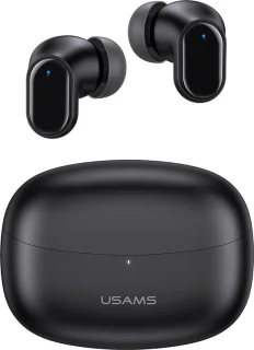 USAMS Bluetooth 5.1 Draadloze Earbuds Zwart