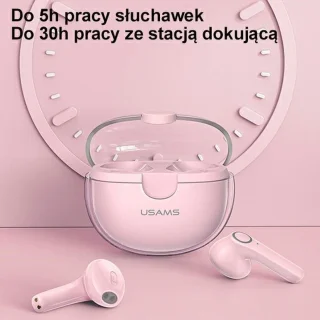 USAMS BU12 Series Draadloze Oordopjes Wit