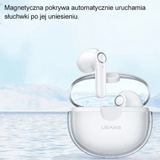 USAMS BU12 Series Draadloze Oordopjes Wit