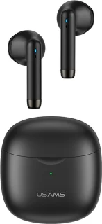 USAMS draadloze Bluetooth 5.0 Earbuds zwart