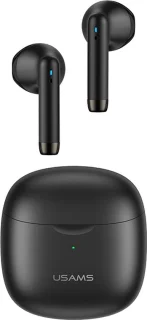 USAMS draadloze Bluetooth 5.0 Earbuds zwart