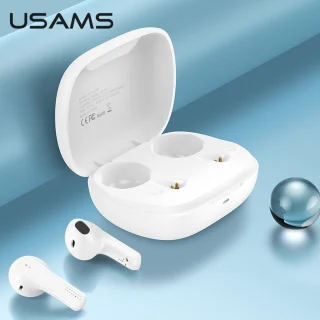 USAMS Draadloze Oordopjes Wit
