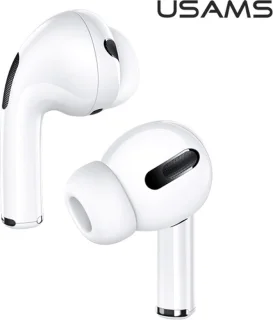 USAMS Emall TWS Bluetooth 5.0 draadloze hoofdtelefoon wit BHUYM01