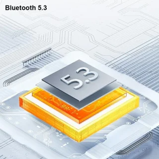 USAMS IA II Bluetooth 5.3 TWS hoofdtelefoon paars BHUIAII03