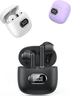 USAMS IA II Bluetooth 5.3 TWS hoofdtelefoon paars BHUIAII03