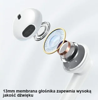 USAMS IA II Bluetooth 5.3 TWS hoofdtelefoon paars BHUIAII03