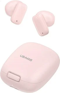 USAMS ID25 Bluetooth 5.3 TWS draadloze hoofdtelefoon roze