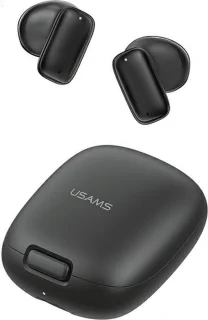 USAMS ID25 Bluetooth 5.3 TWS hoofdtelefoon zwart