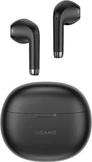 USAMS Rhymbo Series Bluetooth 5.3 TWS hoofdtelefoon zwart BHUYO01