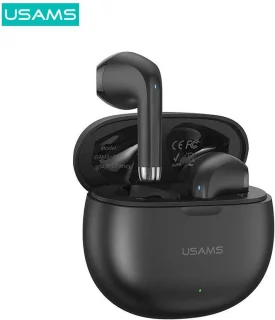 USAMS Rhymbo Series Bluetooth 5.3 TWS hoofdtelefoon zwart BHUYO01