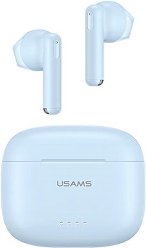 USAMS US14 Series Bluetooth 5.3 TWS hoofdtelefoon blauw review