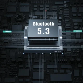 USAMS X-Don Series BHUXD01 Bluetooth 5.3 TWS Draadloze Hoofdtelefoon Zwart