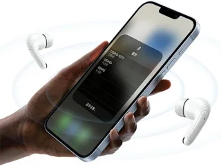 USAMS X-Don Series BHUXD01 Bluetooth 5.3 TWS Draadloze Hoofdtelefoon Zwart