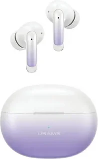 USAMS X-don TWS Bluetooth 5.3 ENC hoofdtelefoon paarsgradiënt BHUENCXD04