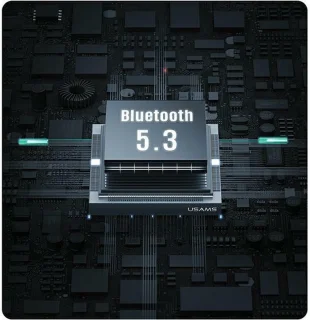 USAMS X-don TWS Bluetooth 5.3 ENC hoofdtelefoon paarsgradiënt BHUENCXD04