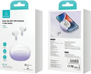 Usams XD19 Draadloze In Ear Bluetooth Oordopjes Blauw