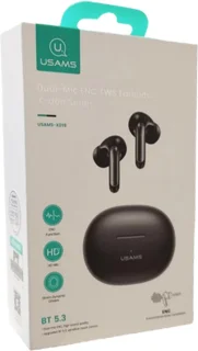 Usams XD19 Draadloze In-Ear Bluetooth Oordopjes Zwart