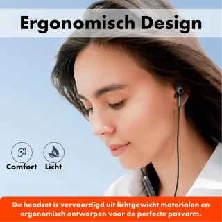 USB C Oordopjes met Microfoon voor 15 Pro Max en S24 Ultra