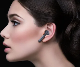 Veho STIX II True Wireless Earphones Grey