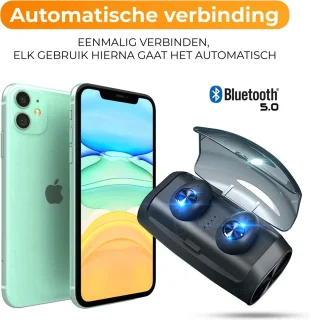 VI Douxe In-Ear Draadloze Oordopjes Zwart