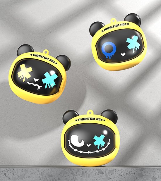 Volkano Face Change Yellow Bear TWS Draadloze Oordopjes