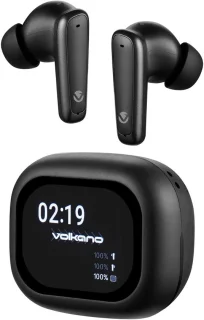 Volkano Vision Series draadloze oordopjes met anc, zwart