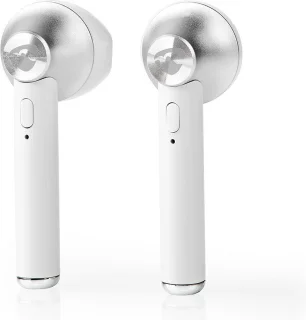 Volledig Draadloze Bluetooth Oordopjes Wit met Charging Case