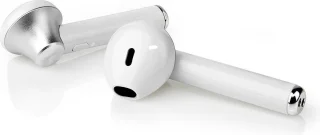 Volledig Draadloze Bluetooth Oordopjes Wit met Charging Case