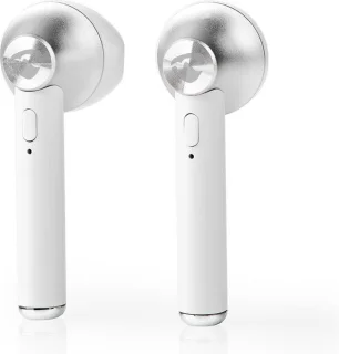 Volledig Draadloze Bluetooth Oordopjes Wit met Charging Case