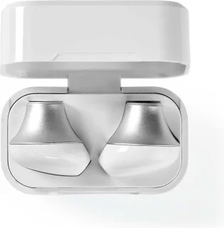 Volledig Draadloze Bluetooth Oordopjes Wit met Charging Case