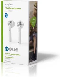 Volledig Draadloze Bluetooth Oordopjes Wit met Charging Case