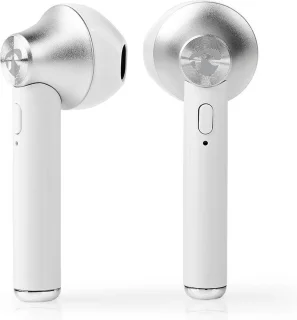 Volledig Draadloze Bluetooth Oordopjes Wit met Charging Case
