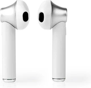 Volledig Draadloze Bluetooth Oordopjes Wit met Charging Case