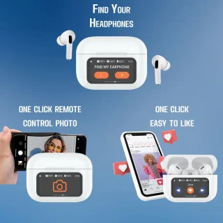 Voltma AirBeats Draadloze Bluetooth Oordopjes Wit
