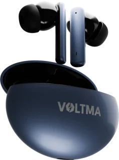 Voltma Sonic Volt Draadloze Oordopjes Bluetooth Metallic Blauw