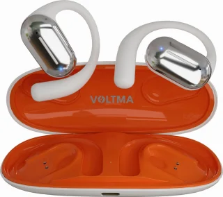 Voltma VoltFit Draadloze Open Ear Oordopjes Wit