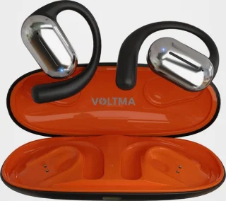 Voltma VoltFit draadloze open-ear sport oordopjes zwart