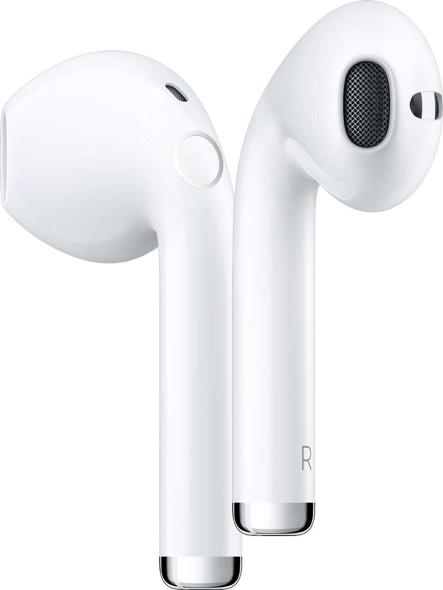 Witte EarBuds Draadloze Bluetooth 5.3 Oordopjes met Microfoon