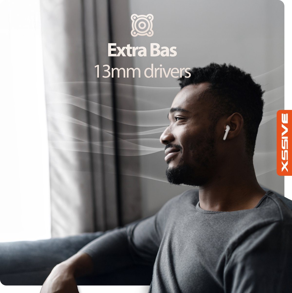 Witte EarBuds Draadloze Bluetooth 5.3 Oordopjes met Microfoon