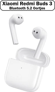 Xiaomi Redmi Buds 3 Draadloze In-ear Oordopjes Wit