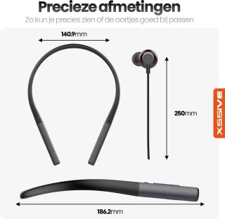 Xssive BTNB01 Nekband Oordopjes