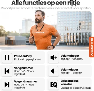 Xssive BTNB01 Nekband Oordopjes