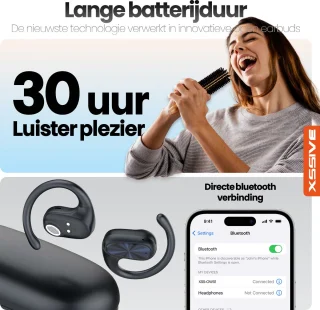 Xssive OWS1 Sport Bluetooth 5.3 Oordopjes met Oorhaak