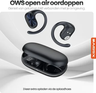 Xssive OWS1 Sport Bluetooth 5.3 Oordopjes met Oorhaak