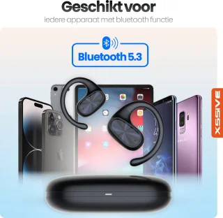 Xssive OWS1 Sport Bluetooth 5.3 Oordopjes met Oorhaak